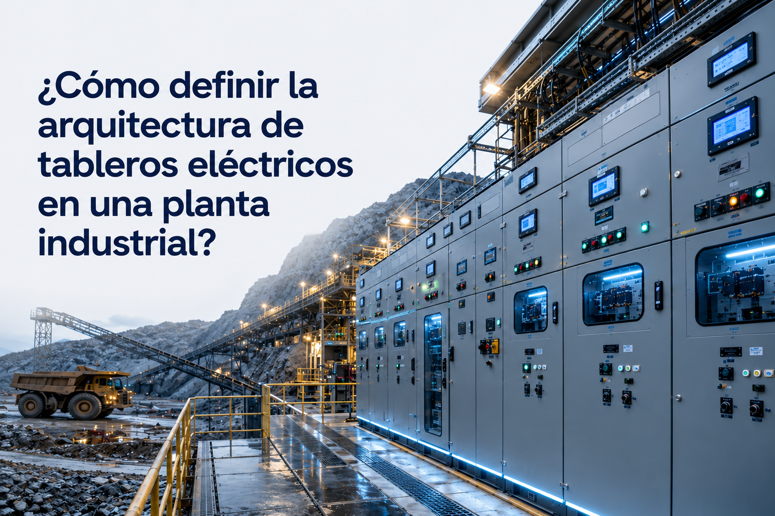 Cómo definir la arquitectura de tableros eléctricos en una planta industrial