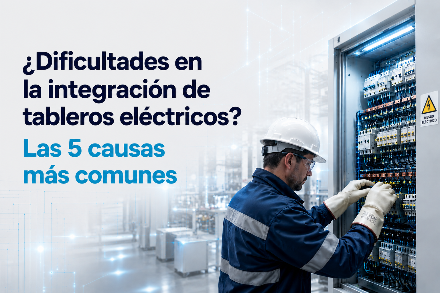 Las 5 causas más comunes que generan dificultades en la integración de tableros eléctricos