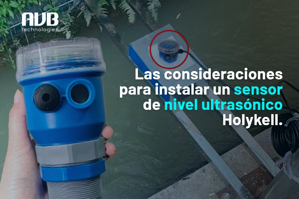 sensor de nivel ultrasónico