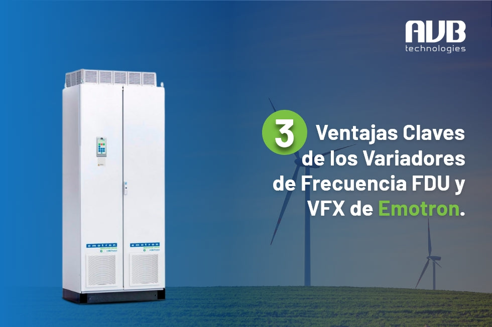 Ventajas variador de frecuencia FDU y VFX Emotron