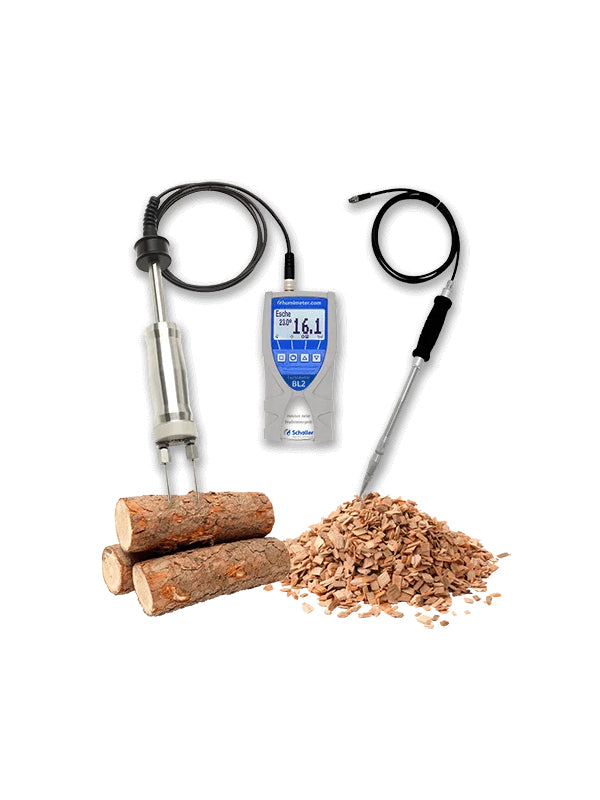 Medidor de humedad universal para biomasa
