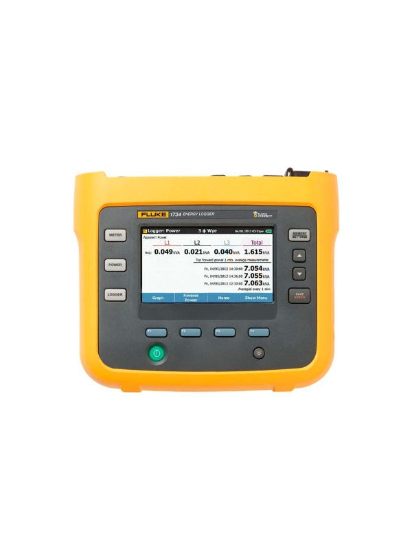 Registrador de Energía Eléctrica Trifásica Fluke 1734: Kit a Elegir