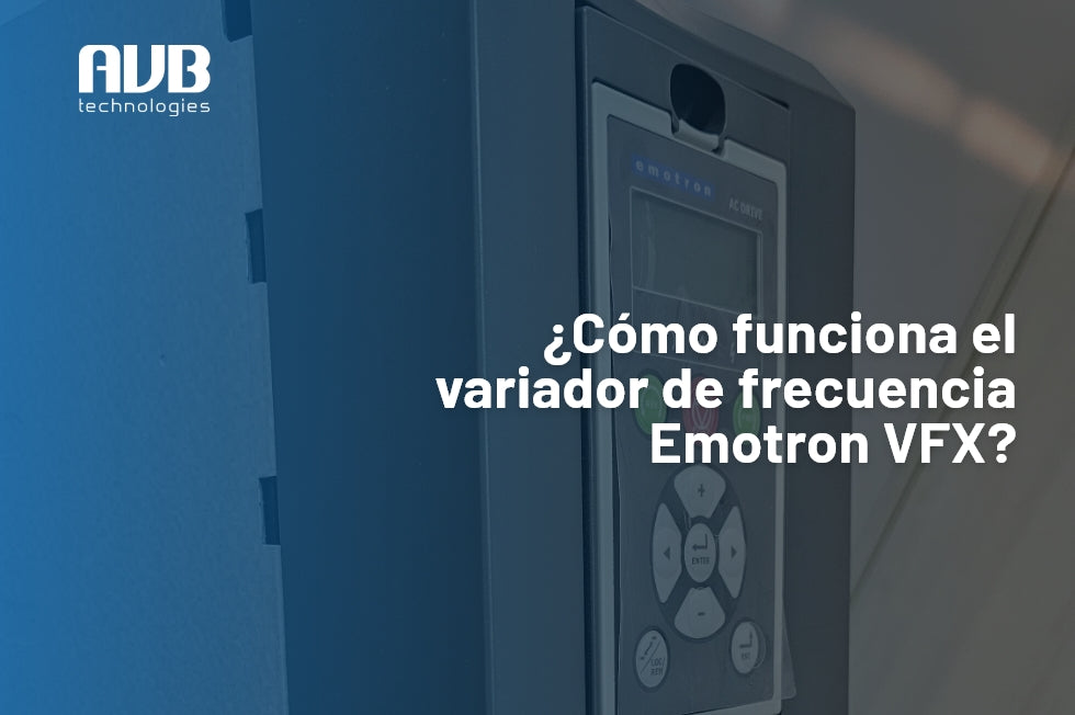 ¿Cómo funciona el variador de frecuencia Emotron VFX?