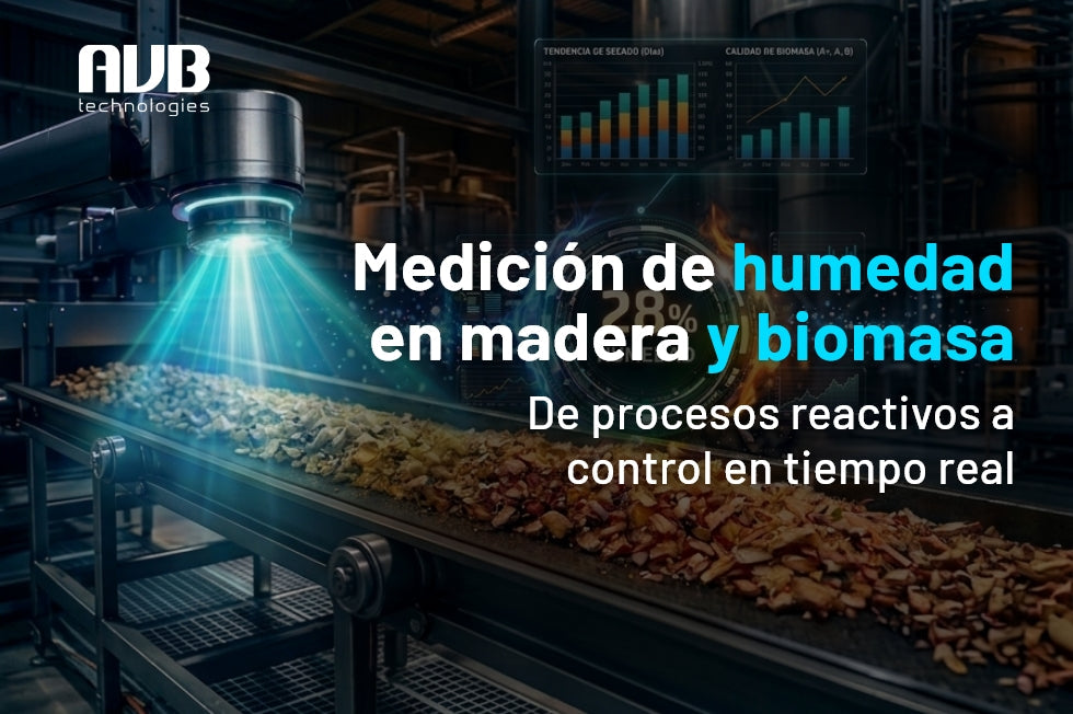Medición de humedad en madera y biomasa: de procesos reactivos a control en tiempo real.