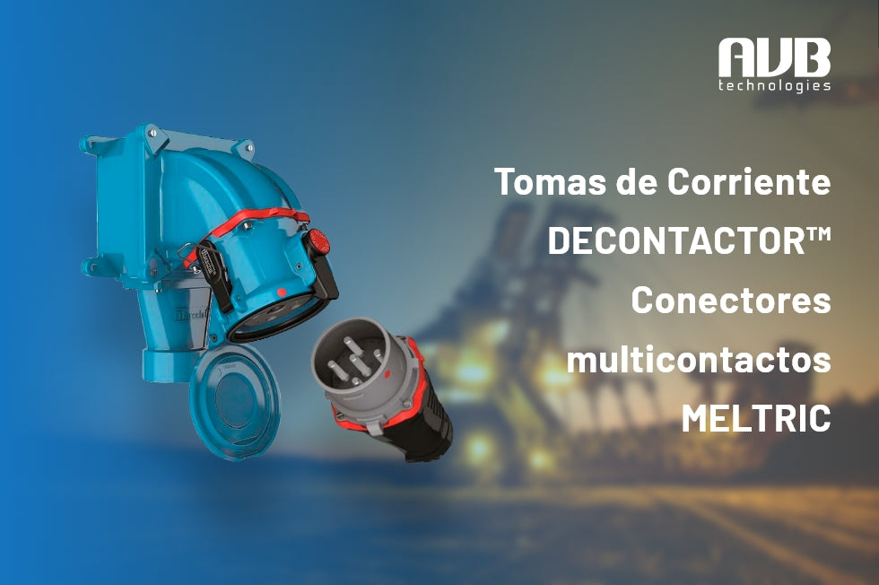 Tomacorrientes industriales decontactor meltric