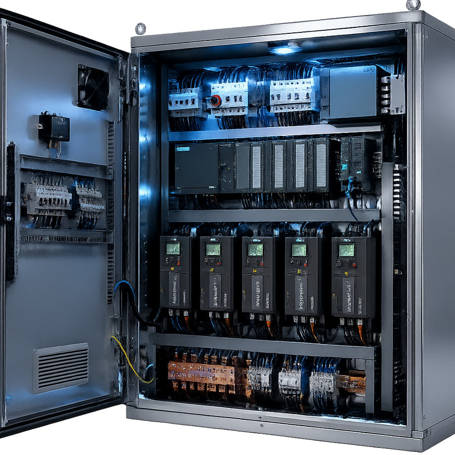 Diseñamos, fabricamos e integramos tableros eléctricos para proyectos industriales